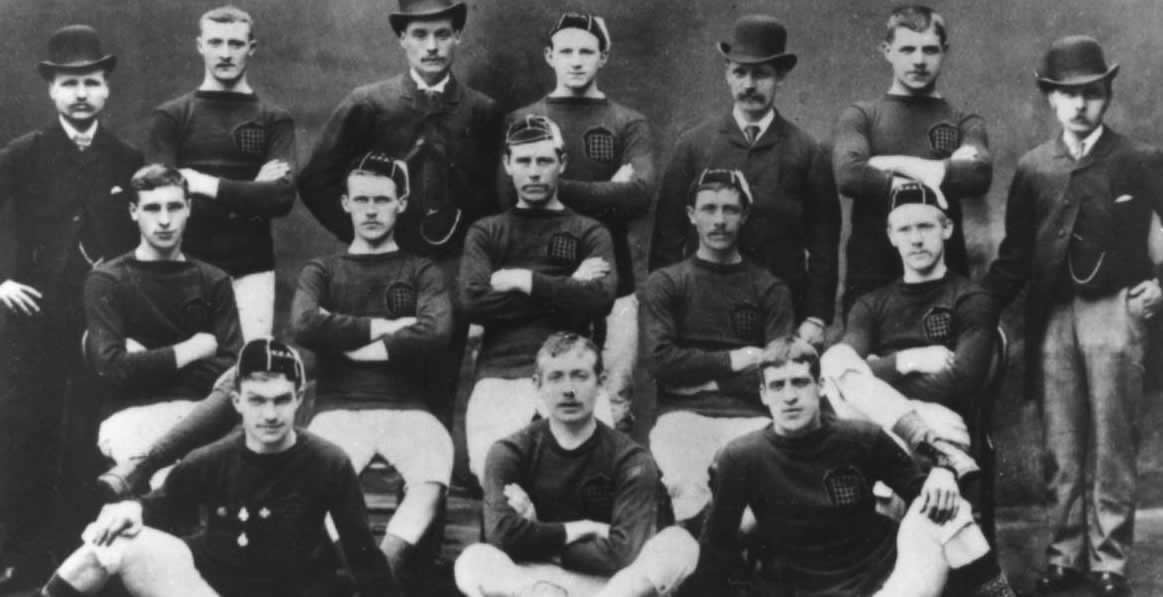 Arbroath Football Club, 1885-86 Team Photo