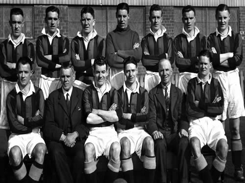 Aberdeen Football Club 1936-37, Team Photo - original B&W picture - No copyright - attached