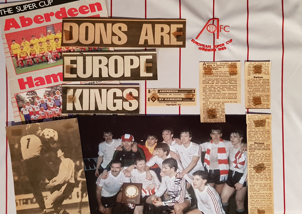 From Graeme Watson's personal collection, the European Super Cup Final 1983 - 2018 Copyright © Graeme Watson