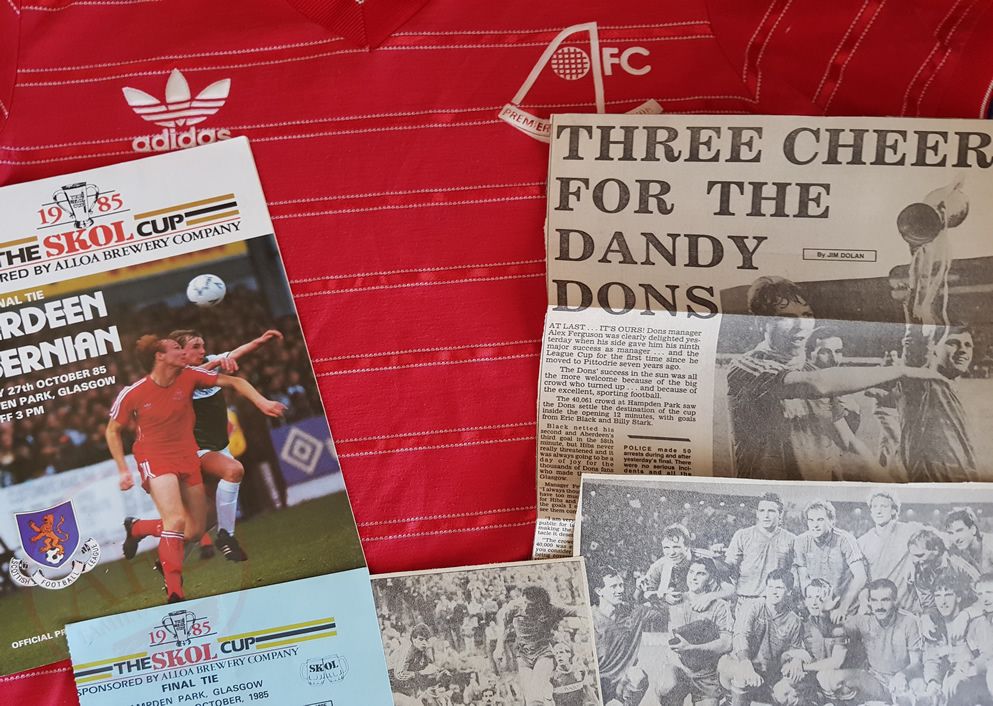 From Graeme Watson's personal collection, the League Cup Final 1985 - 2020 Copyright © Graeme Watson
