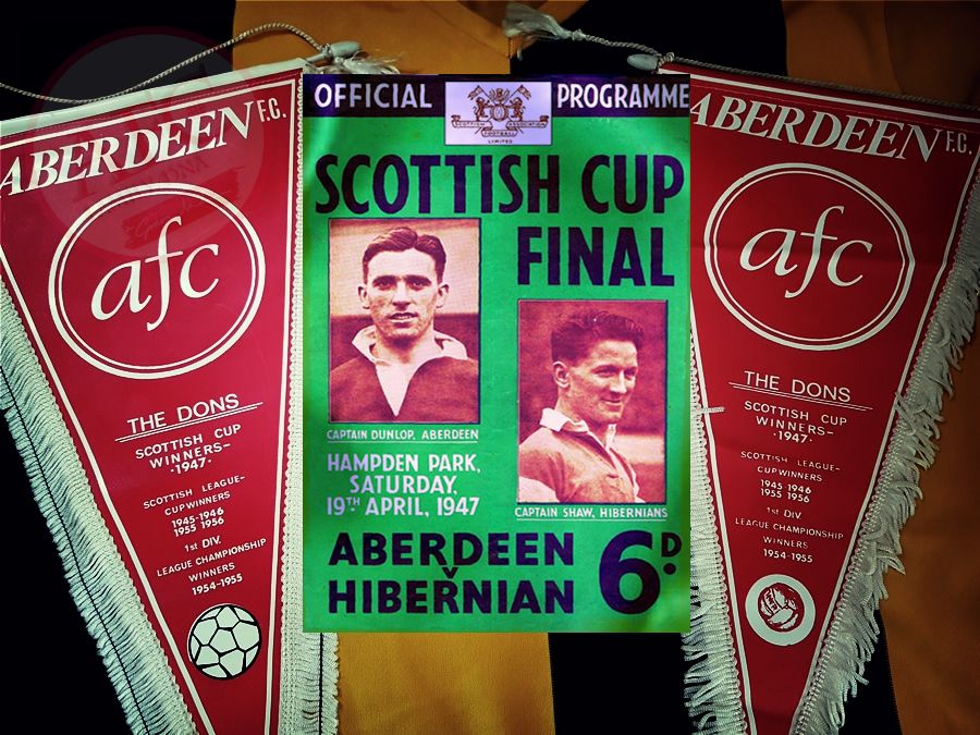 From Graeme Watson's personal collection, the Scottish Cup Final 1947 - 2021 Copyright © Graeme Watson