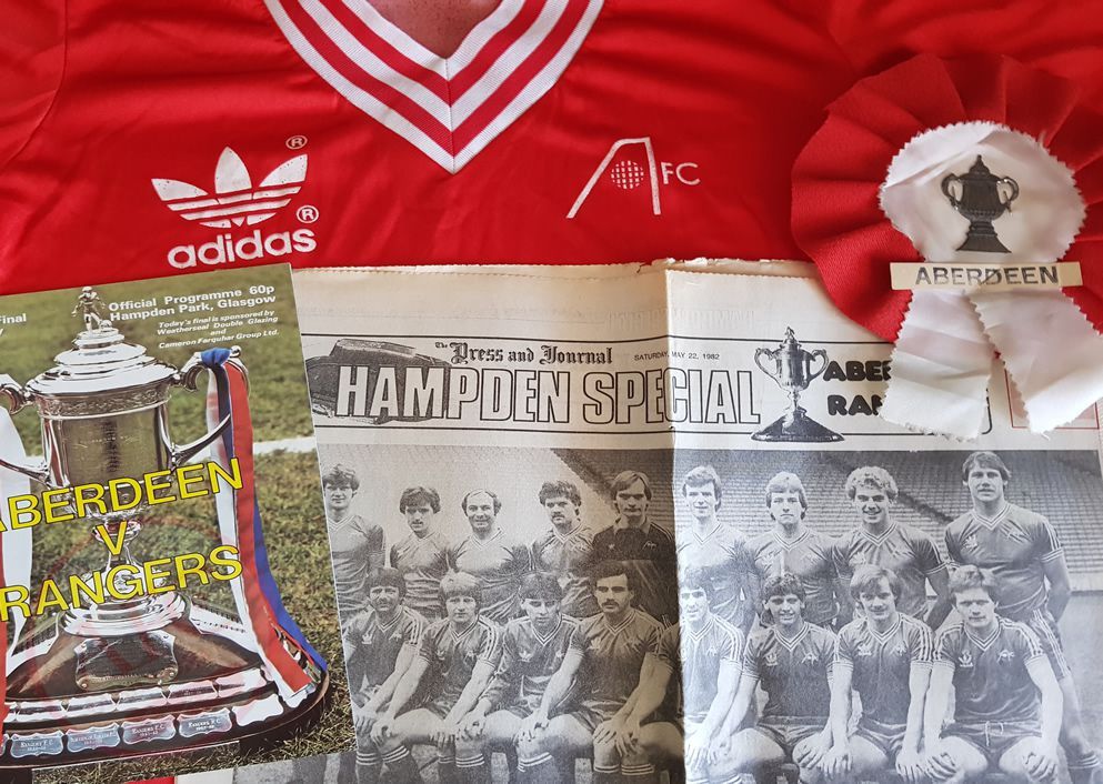 From Graeme Watson's personal collection, the Scottish Cup Final 1982 - 2020 Copyright © Graeme Watson
