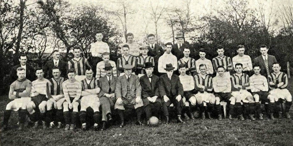 Aberdeen F.C. v Huntly F.C., 10 Apr 1926 - Original B&W picture - No copyright - attached.