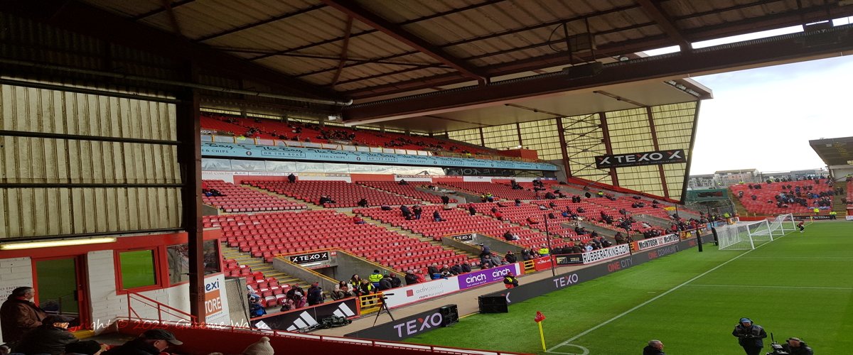 Aberdeen Football Club, Pittodrie Stadium - Copyright © 2023 Graeme Watson