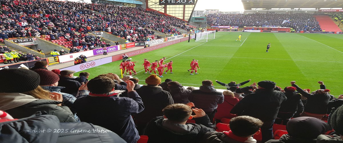 Aberdeen Football Club, Pittodrie Stadium - Copyright © 2023 Graeme Watson