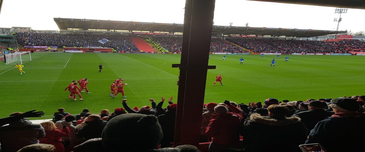 Aberdeen Football Club, Pittodrie Stadium - Copyright © 2023 Graeme Watson