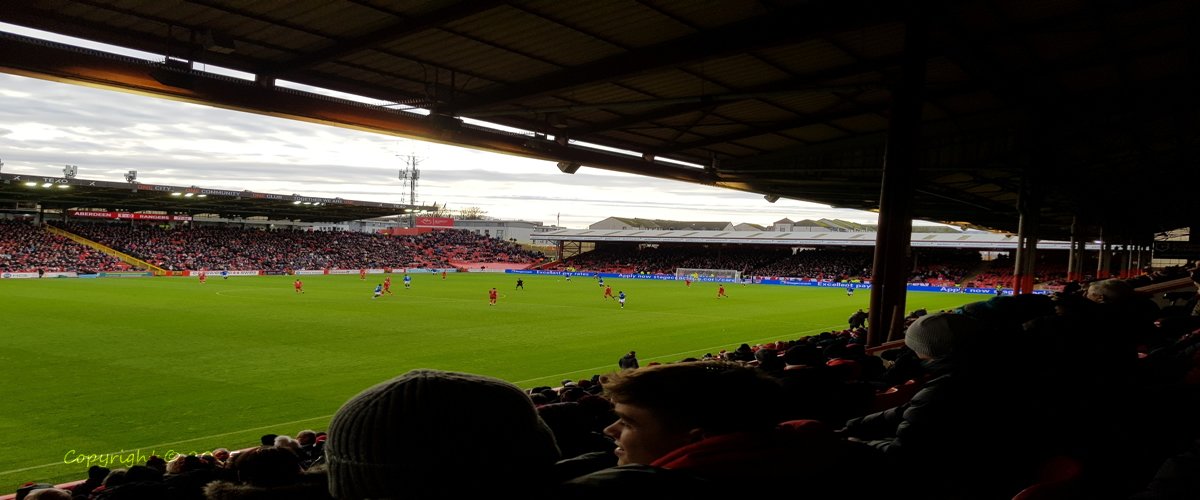 Aberdeen Football Club, Pittodrie Stadium - Copyright © 2023 Graeme Watson