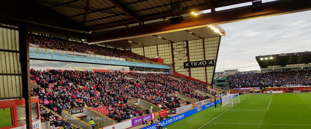 Aberdeen Football Club, Pittodrie Stadium - Copyright © 2023 Graeme Watson