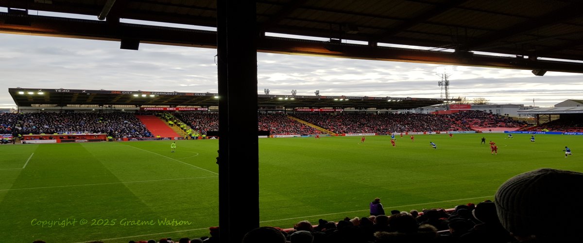 Aberdeen Football Club, Pittodrie Stadium - Copyright © 2023 Graeme Watson