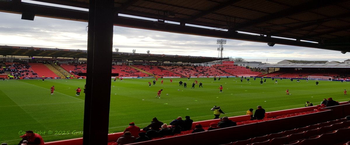 Aberdeen Football Club, Pittodrie Stadium - Copyright © 2023 Graeme Watson