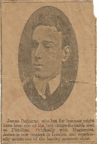 From Graeme Watson's personal collection, James 'Jimmy' Dalgarno, newspaper article & photo 18 Nov 1911.