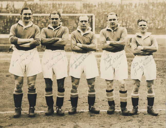 Alexander Cheyne and Chelsea FC Players - Courtesy of Susan Corner