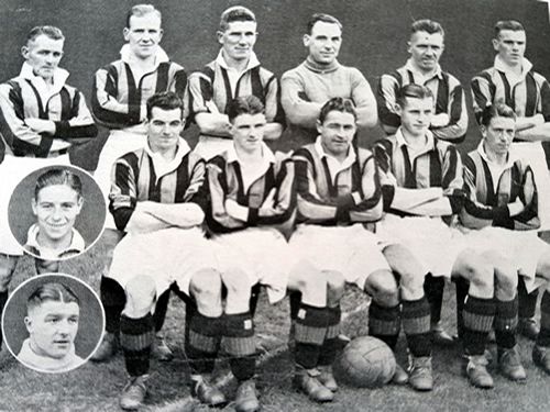 Aberdeen Football Club 1934-35, Team Photo - original B&W picture - No copyright - attached