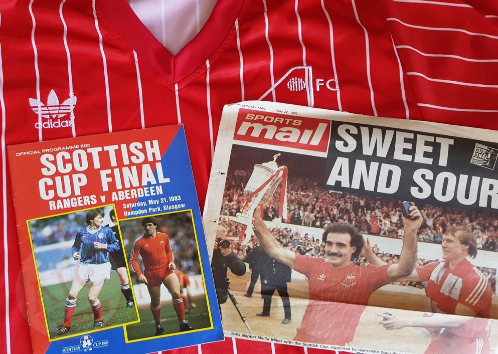 From Graeme Watson's personal collection, the Scottish Cup Final 1983 - 2020 Copyright © Graeme Watson