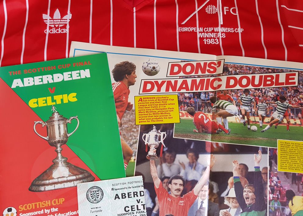 From Graeme Watson's personal collection, from the Scottish Cup Final 1984 - 2020 Copyright © Graeme Watson