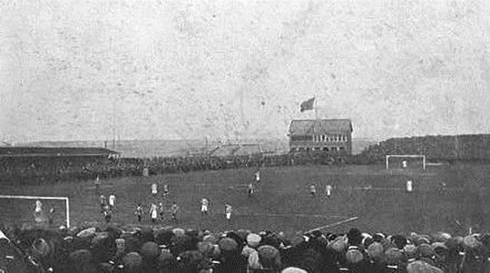 Pittodrie in the 1920's - Original B&W picture - No copyright - attached.