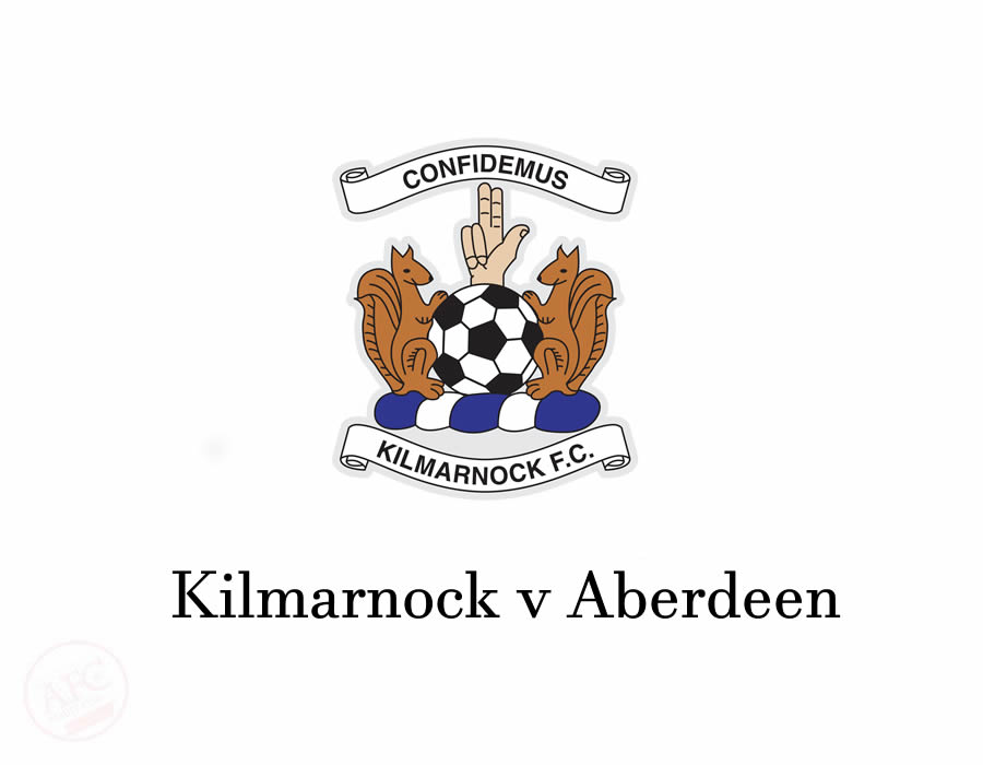 Kilmarnock v Aberdeen 15 Febuary 1984 logo