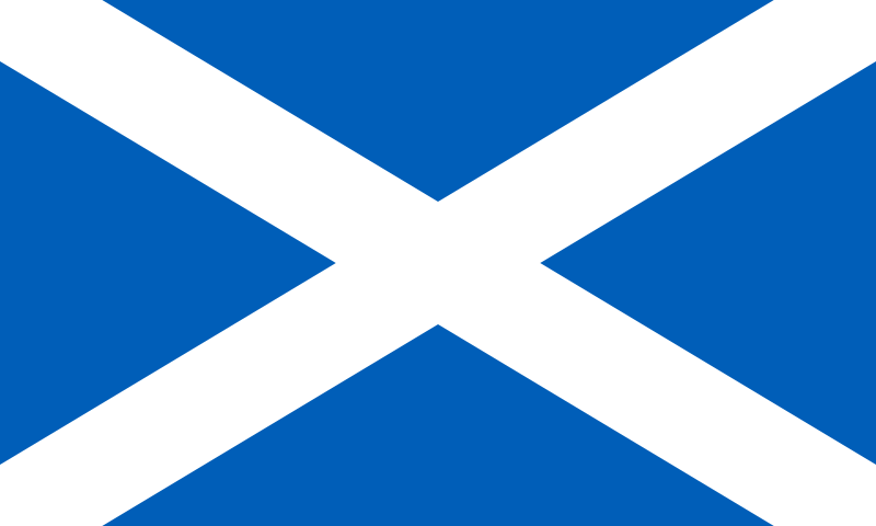 Flag of Scotland Flag of Scotland - in the public domain