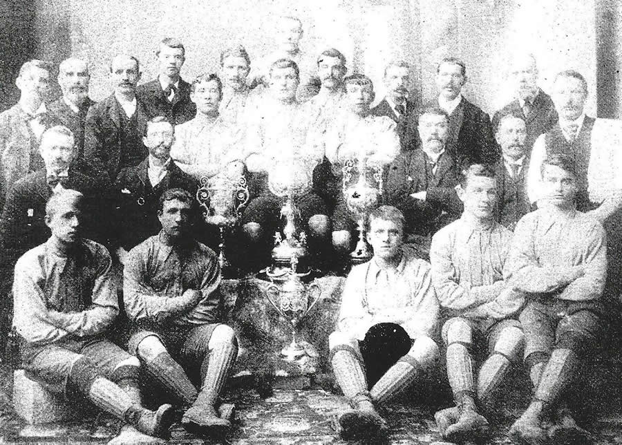 Victoria Utd F.C. 1895-96, Aberdeenshire Cup Winners - No copyright - attached